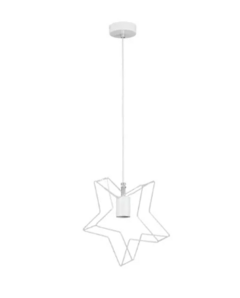 Lampara De Techo Colgante Ideal Dormitorio Infantil Estrella - Minimal Iluminacion