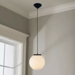 Colgante Esfera Globo Moderno Oslo Apto Led 1 Luz Chico - comprar online