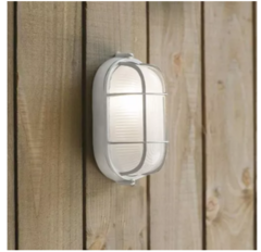 Aplique Lampara Pared Exterior Aluminio Techo Jardin - tienda online