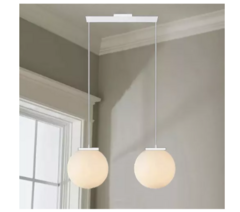 Colgante Globo Apto Led 2 Luces Oslo - comprar online