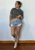 Short de jean tiro bajo 3345