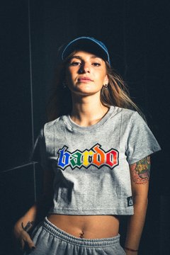 Crop tee Proud #Bardo - comprar online