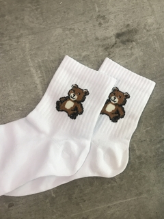 Medias unisex Bear blancas - comprar online