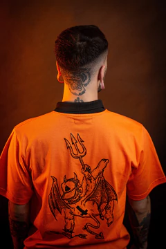 Polo unisex Demon #Bardo - BardoStore