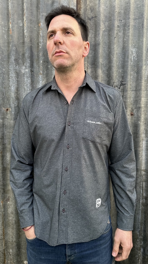 CAMISA MAKALU FILTRO UV ELASTIZADA - comprar online
