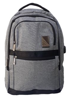 MOCHILA PIERRE CARDIN CON CONECTOR USB - VESTIRMAS