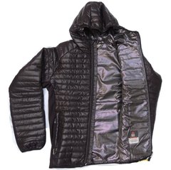 CAMPERA EXPLORA INFLADA CON CAPUCHA E INTERIOR REFRACTANTE ALUMINIZADO - VESTIRMAS