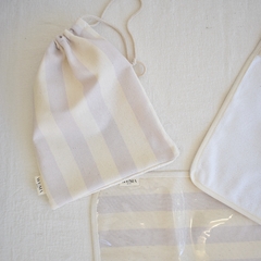 SET BOLSITA DE HIGIENE LILA - WUMA MINIS