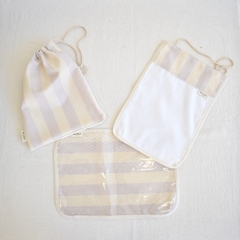 SET BOLSITA DE HIGIENE LILA - comprar online