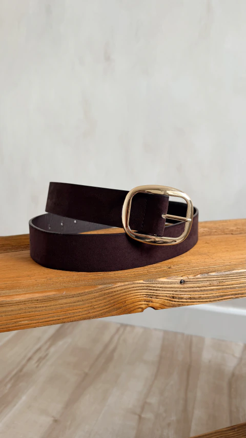 CINTO L-2944 CHOCO/DORADO