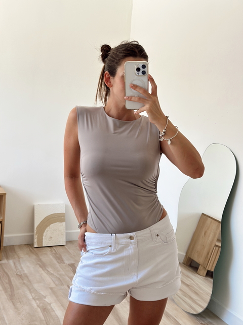 BODY ESPALDA DESCUBIERTA GRIS - comprar online