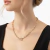 Colar Chocker Elos e Fecho Zirconia na internet