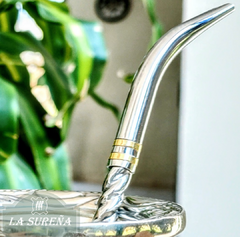 Bombilla de acero inoxidable pico loro anillado - comprar online