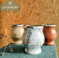 Mate de acero copa color estampado en internet