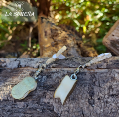 Llavero taba hueso con tiento - comprar online