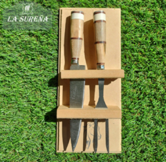 Juego de cubiertos asador x2 en presentación 30 cm - comprar online