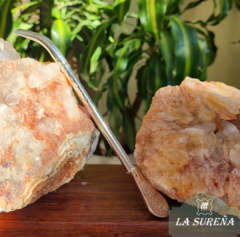 Bombilla alpaca pico loro labrada forma paleta - LA SUREÑA