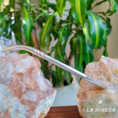 Bombilla alpaca pico loro lisa paleta - LA SUREÑA
