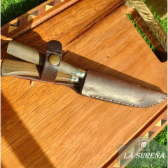 Juego cubiertos cabo madera y anillado 26 cm - LA SUREÑA