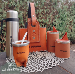 Imagen de juego completo mate cuero x6 (madera)