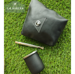 Combo yerbero, mate y bombilla - comprar online