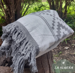 Poncho grande estampados pampa - tienda online