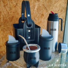 Juego de mate total negro X 5 completo - comprar online