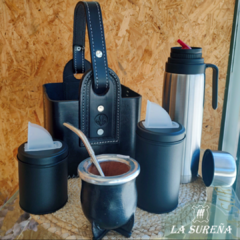Juego de mate total negro X 5 completo