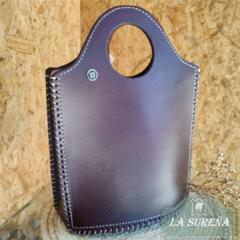 porta termo bolso canasto cuero con manija - LA SUREÑA