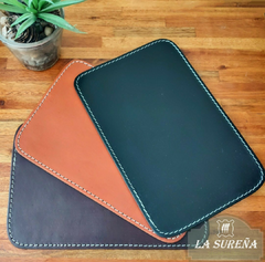 Individual de cuero 40x30 cm - tienda online