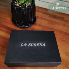 Set en caja vacuno ( billetera en cuero vacuno y llavero) - LA SUREÑA