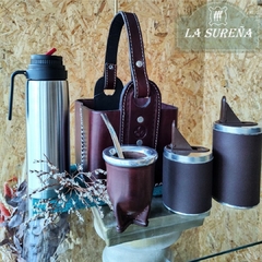 juego completo mate cuero x6 (madera)
