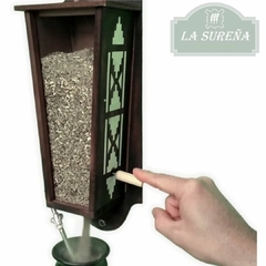 dispenser yerba para pared de madera en internet