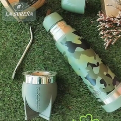 termo lumilagro verde acero inox 1 lts pico matero