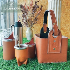 juego completo mate cuero x6 (madera) - comprar online