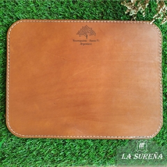 Individual de cuero 40x30 cm