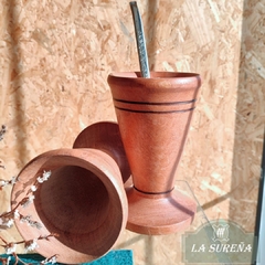 mate madera copa caliz