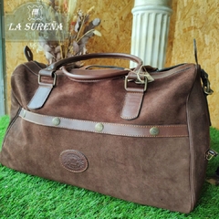 Bolso de cuero descarne
