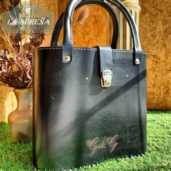 bolso cuero porta termo canasta - LA SUREÑA