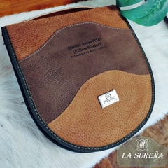 Juego asado cuero con cierre y plato grande - tienda online