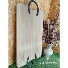 Tabla de asado con 2 herraduras 25x50 en internet