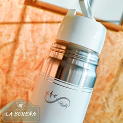 Imagen de Termo lumilagro blanco acero inox 1lts.