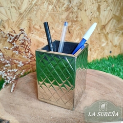 Porta lapicero de alpaca para escritorio en internet
