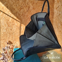 maletin carpeta de cuero flexible con manija - comprar online
