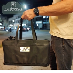 bolso de cuero negro liso en internet