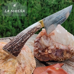 cuchillo de hoja de disco cabo ciervo 20 cm en internet