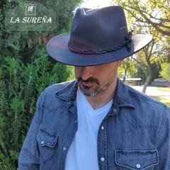 Sombrero cuero VACUNO engrasado - comprar online