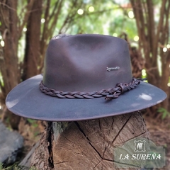 Sombrero cuero VACUNO engrasado