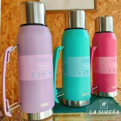termo de acero inox keep de 1 lts color