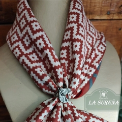 Imagen de Pañuelo de cuello estampado 80*80 cm